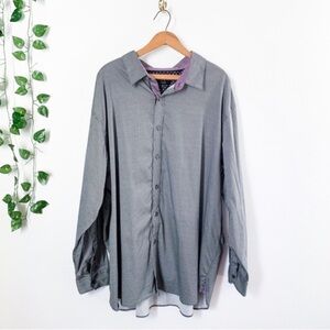 Tahari Men’s Stretch Button Down Shirt Sz 2XL